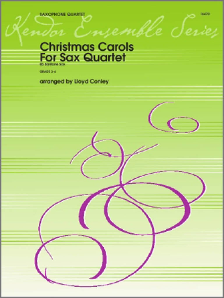 Christmas Carols For Sax Quartet - Eb Baritone Sax